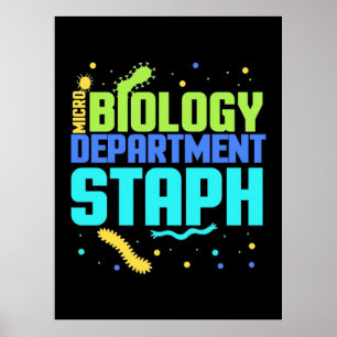 Geburtstagsgeschenk   Abteilung Mikrobiologie Stap Poster