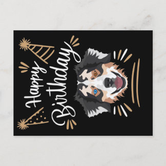 Geburtstagsgeschenk Australian Shepherd Postkarte