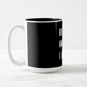 Geburtstagsgeschenk bleiben und wissen, dass ich g zweifarbige tasse