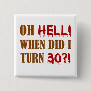 Geburtstagsgeschenk Button