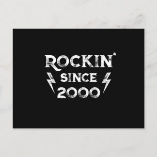 Geburtstagsgeschenk Classic Rock für die 2000er Postkarte