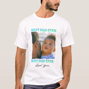 Geburtstagsgeschenk des Vaters, mehrfache Collage T-Shirt