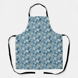 Geburtstagsgeschenk Florales Wasserfarben-Design Schürze