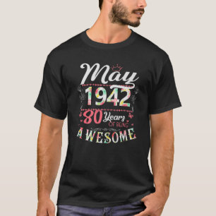 Geburtstagsgeschenk für Frauen, Geboren am 1. Mai T-Shirt