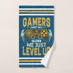 Geburtstagsgeschenk für Gamer - Gamer werden nicht Handtuch