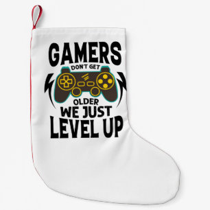 Geburtstagsgeschenk für Gamer - Gamer werden nicht Kleiner Weihnachtsstrumpf