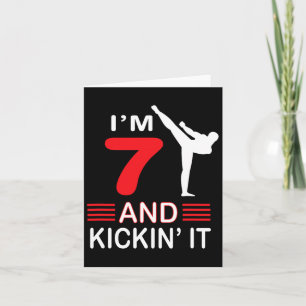 Geburtstagsgeschenk für Kampfkünste Geschenke Jung Karte