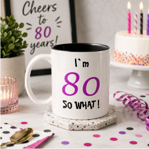 Geburtstagsgeschenk für sie zweifarbige tasse