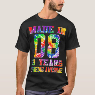 Geburtstagsgeschenk für Teen Gefärbte Krawatte 200 T-Shirt