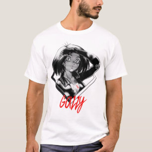 Geburtstagsgeschenk Gally Alita Gunnm Retro Wave T-Shirt