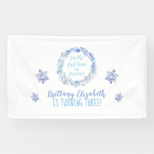 Geburtstagsgeschenk gefroren Jegliches Alter gefro Banner