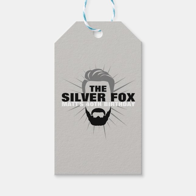 Geburtstagsgeschenk Geschenkanhänger (Vorderseite)