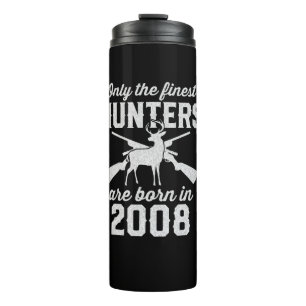 Geburtstagsgeschenk Hirschjägerjagd für 2008 Thermosbecher