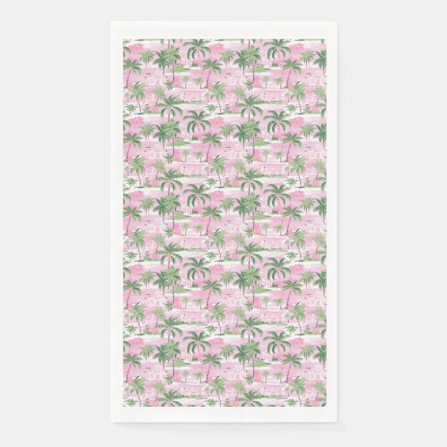 Geburtstagsgeschenk | I Liebe des Ozeans Serviette (Vorderseite)