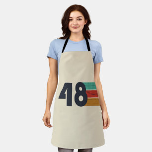 Geburtstagsgeschenk im Jahrgang 1948 Schürze