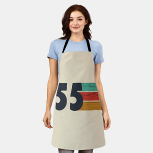 Geburtstagsgeschenk im Jahrgang 1955 Schürze