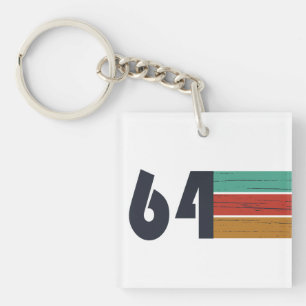 Geburtstagsgeschenk im Jahrgang 1964 Schlüsselanhänger