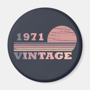 Geburtstagsgeschenk im Jahrgang 1971 Magnet