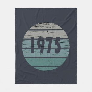 Geburtstagsgeschenk im Jahrgang 1975 Fleecedecke