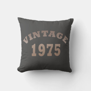 Geburtstagsgeschenk im Jahrgang 1975 Kissen