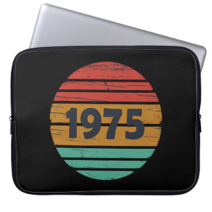 Geburtstagsgeschenk im Jahrgang 1975 Laptopschutzhülle