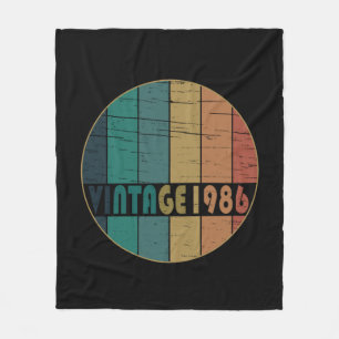 Geburtstagsgeschenk im Jahrgang 1986 Fleecedecke