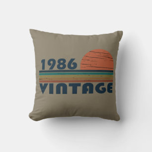 Geburtstagsgeschenk im Jahrgang 1986 Kissen