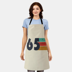 Geburtstagsgeschenk im Vintage-Stil von 1965 Schürze
