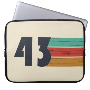 Geburtstagsgeschenk Jahrgang 1943 Laptopschutzhülle