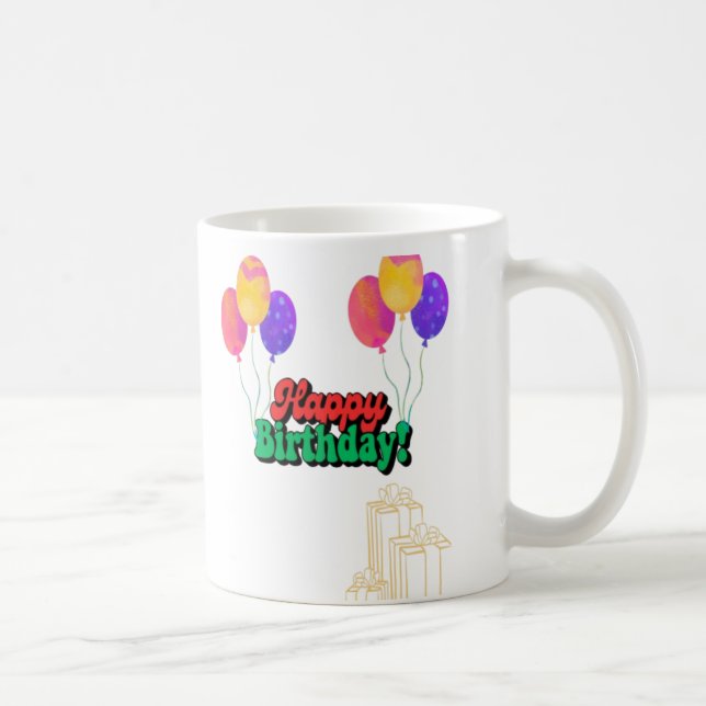 Geburtstagsgeschenk Kaffeetasse (Rechts)