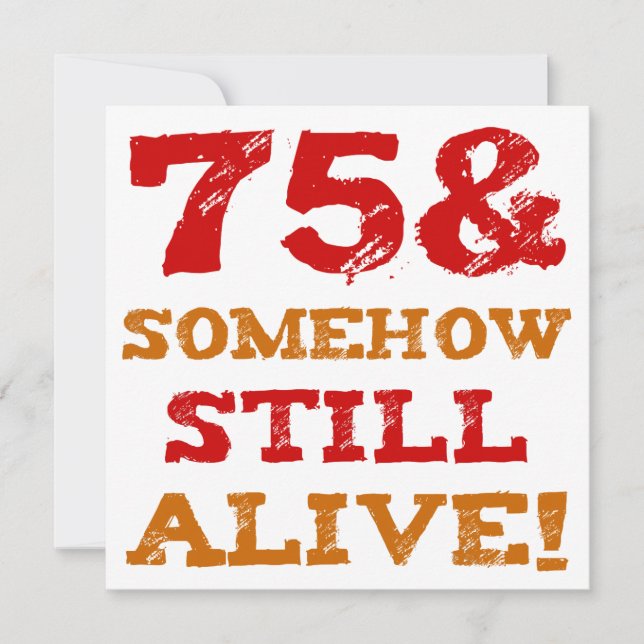 Geburtstagsgeschenk Karte (Vorderseite)