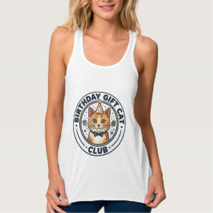 Geburtstagsgeschenk Katze Katzenliebhaber Geschenk Tank Top