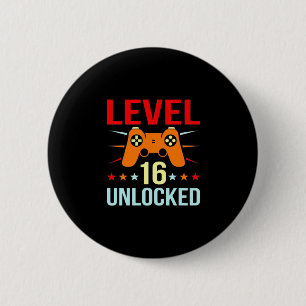 Geburtstagsgeschenk   Level 16 Unlock Gamer Button