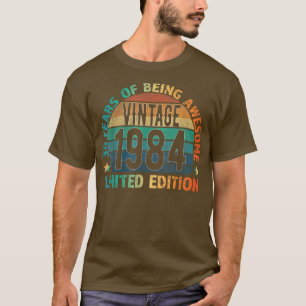 Geburtstagsgeschenk Männer Vintag 1984 38 Jahre al T-Shirt