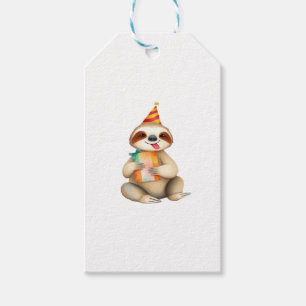 Geburtstagsgeschenk niedliches lustiges Party, das Geschenkanhänger