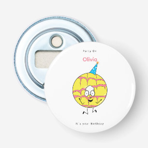 Geburtstagsgeschenk, Party on, Party-Keks, Spaß Flaschenöffner