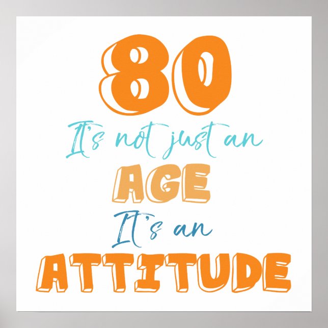 Geburtstagsgeschenk Poster (Vorne)