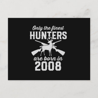 Geburtstagsgeschenk Reh Jäger Jagd für 2008er Postkarte