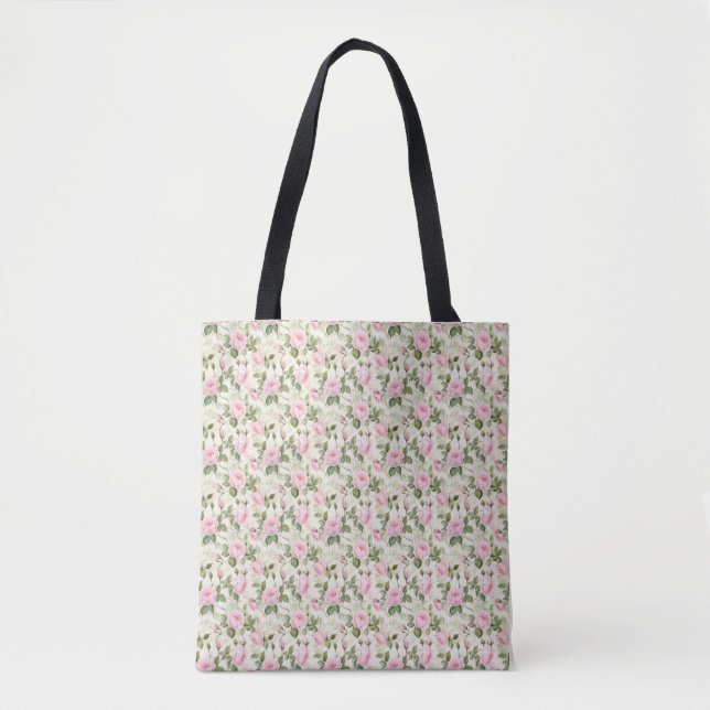 Geburtstagsgeschenk | Rosa Rose Nahtlos (Vorderseite)