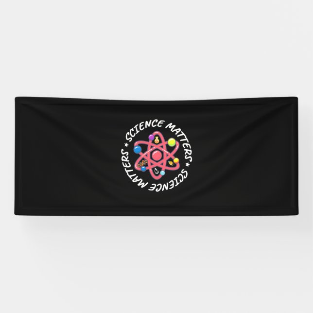 Geburtstagsgeschenk | Stolze Wissenschaft Banner (Horizontal)