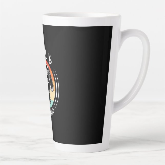 Geburtstagsgeschenk | Stufe 16 Geburtstag unversch Milchtasse (Rechts)