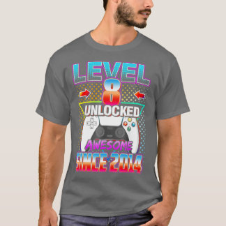 Geburtstagsgeschenk Stufe 8 Unverschlossen Phantas T-Shirt