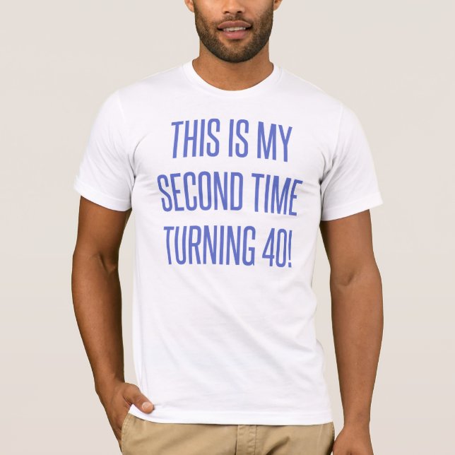 Geburtstagsgeschenk T-Shirt (Vorderseite)