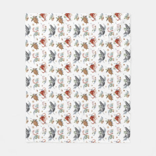 Geburtstagsgeschenk Tropische Vibes für die Seel Fleecedecke