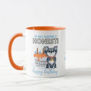 Geburtstagsgeschenk von Funny Grey Gray Chihuaua M Tasse