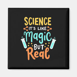 Geburtstagsgeschenk Wissenschaft ist wie Magie Magnet