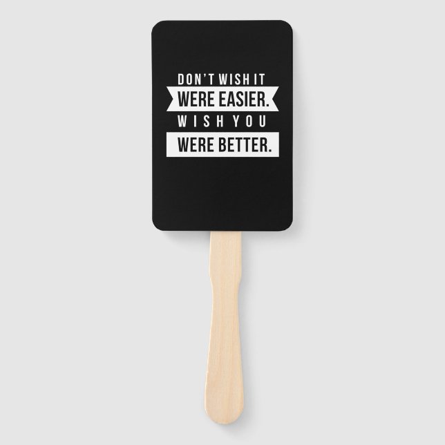Geburtstagsgeschenk wünscht, du wärest besser fächer (Vorderseite)