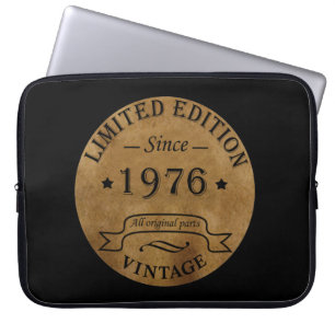 Geburtstagsgeschenk zum 50. für Jahrgang 1976 Laptopschutzhülle