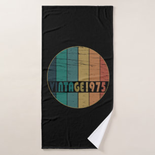 Geburtstagsgeschenk zum Jahrgang 1975 Badehandtuch