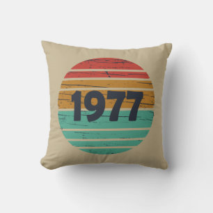 Geburtstagsgeschenk zum Jahrgang 1977 Kissen